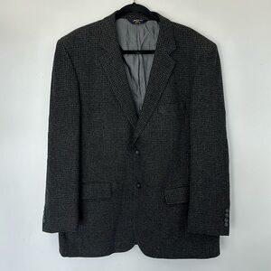 Joseph & Feiss gold wool cashmere 2 buttons Front sports coat Size 46R b…
